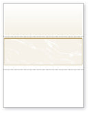 NextSecure Blank Laser Check, Gold, Check in Middle