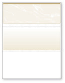 NextSecure Blank Laser Check, Gold, Check on Top