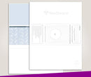 NextSecure Blank Laser Check, Blue, Check in Middle