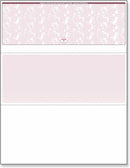 NextSecure Blank Laser Check, Burgundy, Check on Top