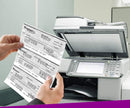 NextSecure Blank Laser Check, Blue/Red Prismatic, 3 Checks Per Page