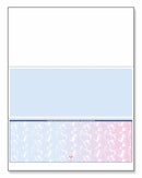 NextSecure Blank Laser Check, Blue/Red Prismatic, Check on Bottom