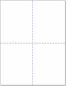 W-2 and 1099-R Forms Blank Paper 4-Up Version "NO Instructions on Back"