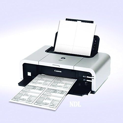 W-2 and 1099-R Forms Blank Paper 4-Up Version "NO Instructions on Back"
