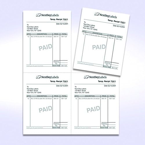 8-1/2 x 11" Sheet with 1 vert. perf  in 1 Horizontal perf @ the center