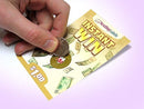 1" Round Gold Scratch Off Labels Stickers, 1000 labels per roll