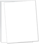 8-1/2 x 11" Letter, 100 Lb. Cover Card Stock