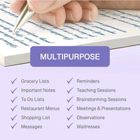 Blank Memo Pads  10 Pads  3 x 5
