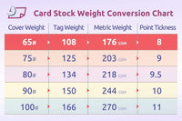 11 x 17" Ledger Size, Ivory Cover Card Stock