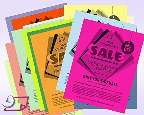 8-1/2 x 11" Letter Size, Lemon Cover Card Stock