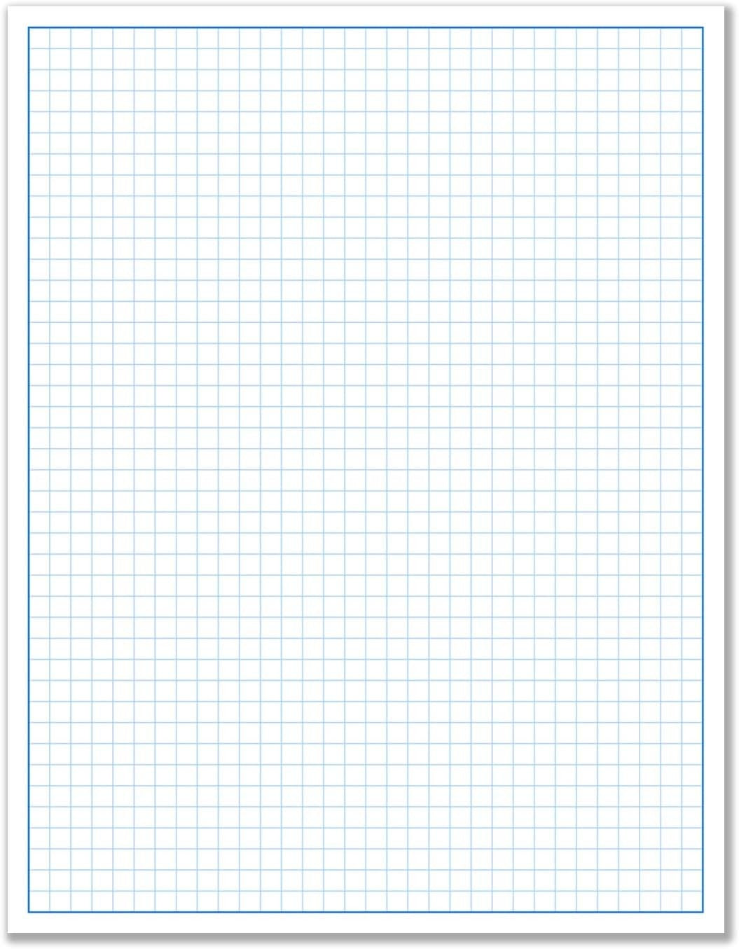 8-1/2 x 11" Quadrille Graph Paper Pad