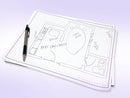 8-1/2 x 11" Quadrille Graph Paper Pad