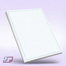 8-1/2 x 11" Quadrille Graph Paper