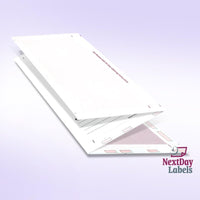 8 1/2″ x 11″ Pressure Seal Security Check Form with Maroon Void, Z Fold