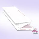 8 1/2″ x 11″ Pressure Seal Security Check Form with Maroon Void, Z Fold