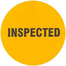 2" Inventory Control/Date 500 Permanent Labels  orange “Inspected” Labels  3" Core