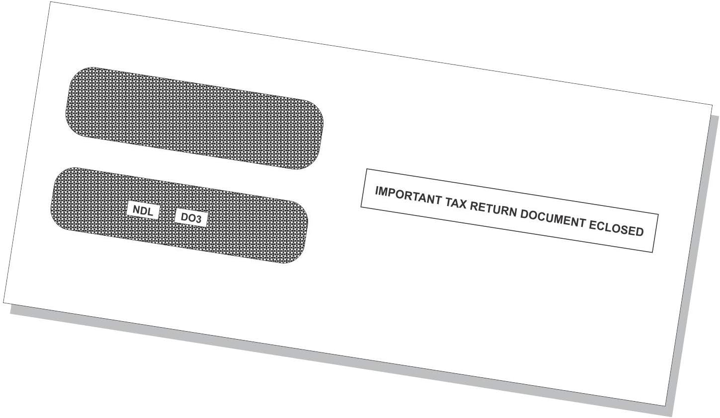 2025 3 UP Laser W-2 Forms, Employee Copy, Horizontal Format (100 Blank Sheets & Envelopes)