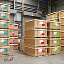8-1/2" x 11" Fluorescent Pink 4 Labels per Sheet 4 x 5