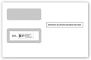 2025 1099 2-Up Double-Window Envelope, Self-Seal