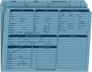 Real Estate Folder Right Panel List Letter Size, Blue