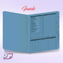 Real Estate Folder Right Panel List Letter Size, Blue