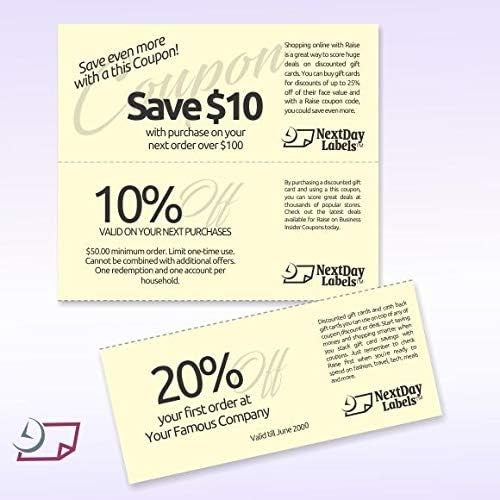 8-1/2 x 11" 20# Canary Paper 2 Horizontal Perforations @ 3-2/3 & 7-1/3 from bottom