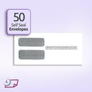 "New" 1099-NEC Forms for 2024, 4-Part  Tax Forms,  vendor kit of 50 Forms & Envelopes.