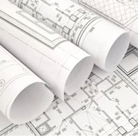 36'' x 150' 20# Plotter Paper Rolls, on 2" core, 4 rolls/case