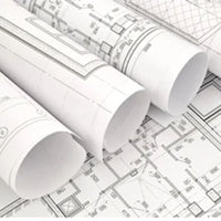 42'' x 650' Plotter Paper Rolls, 3" core 2 rolls/case