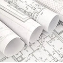 24'' x 150' 20# Plotter Paper Rolls, 2" core 4 rolls/case