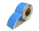 Rectangle Inventory Color Coding Labels - Blue - 3 x 5