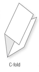 8 1/2″ x 11″ Pressure Seal Form, Blank, C Fold