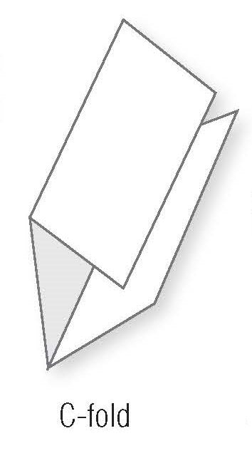8 1/2″ x 11″  Pressure Seal  Form,  blank,  C Fold