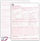 8-1/2" x11" CMS HCFA 1500, Laser Format