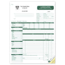 Landscaping Work Order / Invoice, 8 1/2 X 11"
