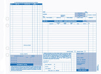 Auto Repair Order Form,  11" x 8½"