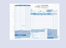 Auto Repair Order Form,  11" x 8½"