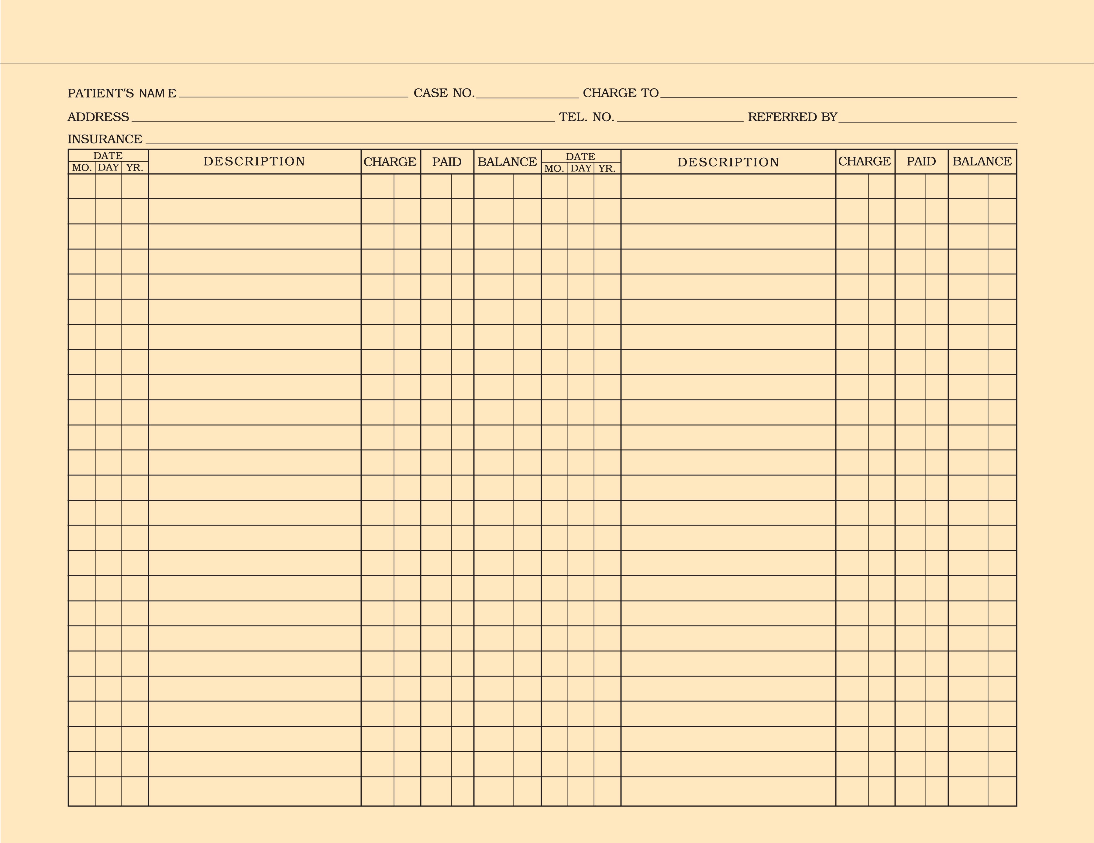 Medical Document Jackets 12" x 9 1/4"