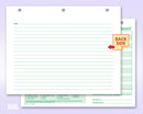 Employee Attendance Records Forms, 11 X 8 1/2"