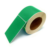 Rectangle Inventory Color Coding Labels - Green - 3 x 5