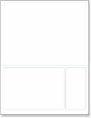 Integrated Label Form 2 Labels  6x4 & 2x4 Bottom