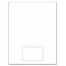 Integrated Card 7 mil polyester Duplex Printable 1 Card on bottom