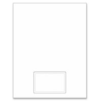 Integrated Card 10 mil polyester Duplex Printable 1 Card on bottom