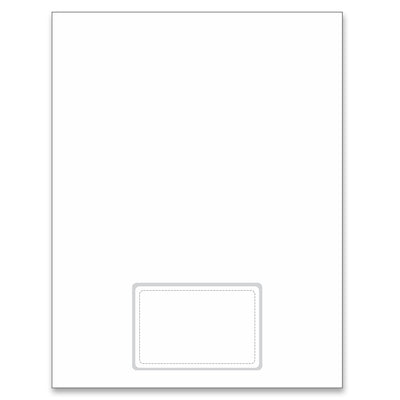 Integrated Card 13 mil polyester Duplex Printable 1 Card on bottom