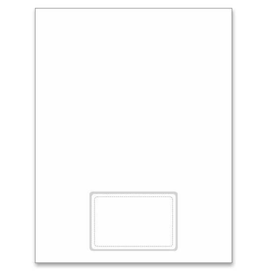 Integrated Card 13 mil polyester Duplex Printable 1 Card on bottom