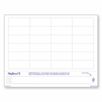 8-1/2" x 11" Wrist Band For Adults 24 Labels