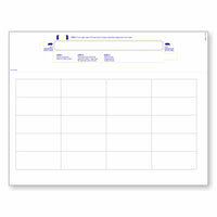 8-1/2" x 11" Wrist Band For Adults, 20 Labels