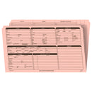 Real Estate Listing Folder, Right Panel List, Legal Size, Pink