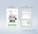 Duplex Thermal Shipping Label/ Packing Slip