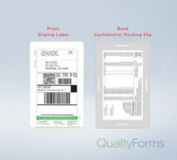 Duplex Thermal Shipping Label/ Packing Slip